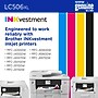 Brother LC506XL Yellow High Yield Ink Cartridge, Prints Up to 1,500 Pages (LC506XLYS)~#|#~D3F08A1A-409F-4D15-989F71759274EC0C_sc7