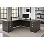 Boss Office Products 66"W L-Shaped Executive Corner Desk with Dual Box/Box/File Storage Pedestals, Driftwood (GROUPA21-DW)~#|#~D3F22A7A-78C9-4CA0-93C3765CF0EDE8BD_sc7