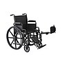 Medline Guardian K1 Wheelchair, 16" Seat Width, Removable Desk Length Arms, Elevating Legrest, Black (K1166V22E)~#|#~D3F28637-DED0-4DEE-B9FC7EA9D72D0E05_sc7