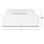 Excello Global Products Horizontal Card Holder, 3" x 2", Horizontal, Table Top/Countertop, Clear Plastic, 2/Pack~#|#~D3F899F6-257B-499D-B64AA7F78FD478E0_sc7