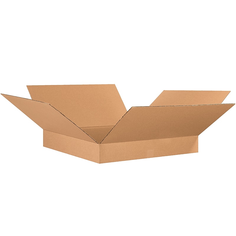 26" x 26" x 4" Shipping Boxes, 15/Bundle (26264) image 1