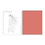 2026 Blue Sky Bespoke Letterpress Pomegranate Blush 8.5" x 11" Calendar Year Weekly & Monthly Planner, Plastic Cover (155586)~#|#~D3FD8771-FDC0-4FCC-8297C0DD017AA34B_sc7