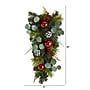 Nearly Natural Holiday Christmas Greenery Ornament Artificial Swag, 26" (W1265)~#|#~D4016D93-1253-4771-8A5C508FAC185C08_sc7