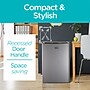 Black & Decker Adjustable Shelves Refrigerators w/Freezer, 2.5 Cu. Ft., Silver (BCRK25V)~#|#~D404E8DE-164B-47FB-99BEFD1FF9C510DE_sc7