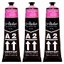 Chroma Atelier A2 Lightfast Acrylic Paint Tube, Brilliant Magenta, 4 oz., 3/Bundle (CRM831-3)~#|#~D406771A-136F-477F-B28A2C9E30CA111C_sc7