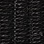Household Essentials Handwoven Paper Rope Tray with Scalloped Edge, Black (HE1197)~#|#~D4069716-EF25-4A21-9C69DE1B3462279C_sc7