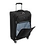 Skyway Luggage Epic 24" Suitcase, 8-Wheeled Spinner, Black (450-24"001-4VP)~#|#~D4072B00-6A60-4CBD-93C4F9F58C459EA0_sc7