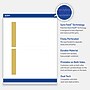 Avery Pre-Printed Gold-Dipped Edge Design Matte Blank Card, White, 20/Pack (S00-DJS)~#|#~D4087326-367F-4EF2-8F09C4501E0C454E_sc7