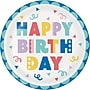 Creative Converting Party Patterns Birthday Plates and Napkins Kit, Multicolored, 48/Pack (DTC9507E2G)~#|#~D40A4C80-0E08-47B3-8B5DCF11F056A081_sc7