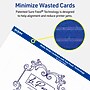 Avery Arched Rectangle Integrated Cards, Matte White, 10/Pack (19479398906)~#|#~D40B78F4-869B-4D94-BCB4516D431BE8B2_sc7