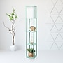 Creekwood Home Classix 62.5" 3-Tier Storage and Display LED Floor Lamp, with Feit LED Bulb, Aqua (CWF-3007-AU-LB)~#|#~D40BE8C6-6F8C-44FD-8D447F420B6CC975_sc7