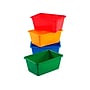 Humble Crew Small Storage Bins, Assorted Colors, 4/Pack (SM560)~#|#~D40C69CF-5659-4B4B-8450F58167855B18_sc7
