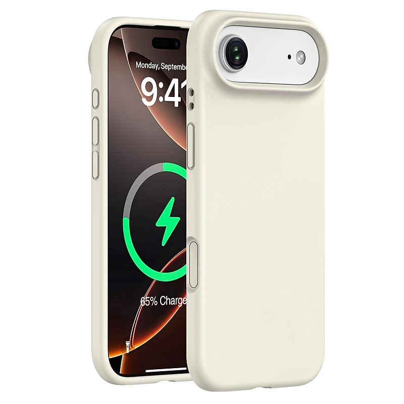 SaharaCase Venture Series MagSafe Compatible Phone Case for iPhone 17 Air, Shock Absorbing, Sand Beige (CP00945) image 1