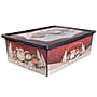 Simplify Christmas Storage Bin with Lid, Plastic, Multicolored (9082-10)~#|#~D415E6E2-125D-4241-9F6B58AF454B322F_sc7