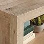 Sauder Pacific View 48"H Cubby Storage Bookcase, Prime Oak (433566)~#|#~D4180227-0A14-42C3-B4220B1E3652D6CB_sc7
