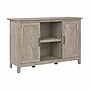 Bush Furniture Key West 30" Accent Cabinet with Doors and 4 Shelves, Washed Gray (KWS146WG-03)~#|#~D41851BE-C4DA-41C9-8C0DEB16D7D73286_sc7