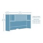 Sauder Palo Alto 71"W Desktop Hutch, Spiced Mahogany (427799)~#|#~D419C0AD-9CB5-4753-97878FFC534ECAA2_sc7