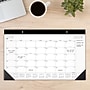 2026 AT-A-GLANCE Contemporary 18" x 11" Monthly Desk Pad Calendar, White/Black (SK14X-00-26)~#|#~D41DDC15-69CF-4300-AEFCC56F990BB121_sc7