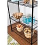 Honey-Can-Do 5-Shelf Metal Unit, 36"W, Black (SHF-09627)~#|#~D4209596-7181-44A6-A7870683E35A0482_sc7