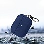 SaharaCase Indy Series Italian Suede Leather Case for Airpods Pro 3 (2025), Night Sky Blue (HP00236)~#|#~D4221EAC-8C0C-46D1-A7E3819B45EADE2E_sc7