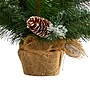 Nearly Natural 2-ft Frosted Pine Artificial Christmas Tree in Burlap Base (T1694)~#|#~D4231299-B1E7-445D-B011DC7B0D8EE5A3_sc7