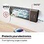 Staples TECH 12-Outlet 2-USB Port Surge Protector, 8', 3900 Joules, Black (ST62774)~#|#~D42708A2-512A-45E2-B0E50D7196F50D5B_sc7