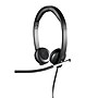 Logitech® H650e USB Stereo Binaural Headset With Noise Cancelling Microphone~#|#~m000171087_sc7