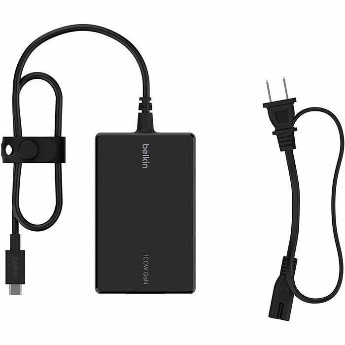 Belkin Connect 100W Universal USB-C Adapter, Black (INC016TTBK