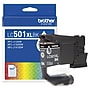 Brother LC501XL Black High Yield Ink Cartridge, Prints up to 500 Pages (LC501XLBK)~#|#~D4303D35-7FBF-4800-B6F6B53746B6A309_sc7