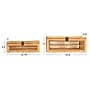Storied Home Nestable Storage Boxes with Hinged Lids, Wicker, Natural, 2/Pack (EC1738)~#|#~D4336288-3384-4C7D-961BFD6B7EDBF5D1_sc7