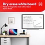 TRU RED™ Magnetic Steel Dry Erase Board, Black Frame, 3' x 2' (TR61180)~#|#~D43836C2-E616-423D-B5C417445C30D08D_sc7