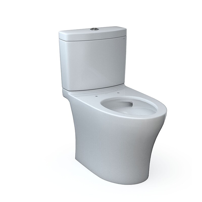 Toto Aquia 0.9 gal. Gravity Flush Toilet, Cotton (CST446CEMFGN#01) image 1