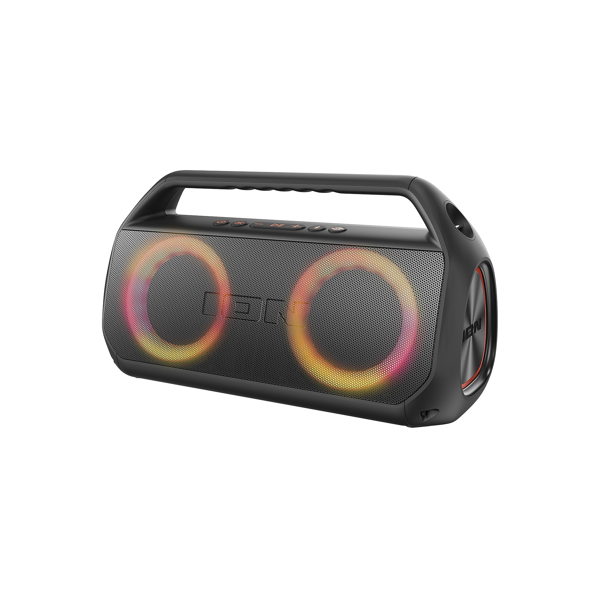 ION Uber Boom Ultra Wireless Bluetooth Speaker, Water Resistant, Black (IONBOOMULTRAX) Sansujyuku sansujyuku.com