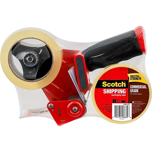 Staples Advantage Scotch Two-Roll Tape Dispenser Holds 2 rolls:Mailing