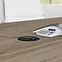 Bush Business Furniture 96W x 42D Boat Shaped Conference Table with Metal Base, Modern Hickory (99TBM96MHSVK)~#|#~D442FF5E-8825-466B-90DDAA2DE6228F21_sc7