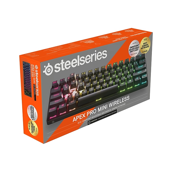 SteelSeries Apex Pro Mini Wireless Ergonomic Gaming SteelSeries Apex Pro Mini Wireless Ergonomic Gaming