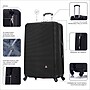 InUSA Royal 32" Hardside Suitcase, 4-Wheeled Spinner, TSA Checkpoint Friendly, Black (IUROY00XL-BLK)~#|#~D44BBCD3-885B-4EAC-915A82B238D9430D_sc7