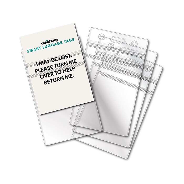Staples luggage tags outlet