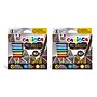 CARIOCA Metallic Water Based Water-Based Markers, Fine Tip, Assorted Colors, 8/Set, 2/Bundle (CRA43162-2)~#|#~D44C0441-31FF-4D2C-9A9138E0E04FBB6B_sc7