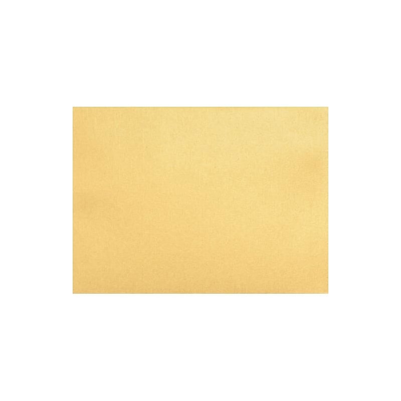 LUX A7 Flat Card (5 1/8 x 7) 50/Pack, Gold Metallic (4040-MET-07-50) image 1
