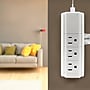 Ciao Tech 9-Outlet Swiveling Surge Protector Wall Tap with 2-USB Ports, 540-Joules, White (CPAT900-067)~#|#~D4535DF5-819D-4EAF-9D4B2916510E508C_sc7