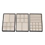 Household Essentials 3-Tier Jewelry Tray, Black (747-1)~#|#~D4558CA0-AFB8-4F81-9C15DF60C61ACF5B_sc7