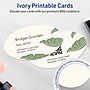 Avery Oval Business Cards, Matte Ivory, 400/Pack (19479399008)~#|#~D4566E14-F7DA-45AC-BCA2E8EF2DC3FB29_sc7