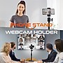 Delton T301 Webcam Stand with Phone Clip Holder Tray, Black (DCT301KT)~#|#~D456A42E-69F3-4266-B71ABE29C82D35C7_sc7