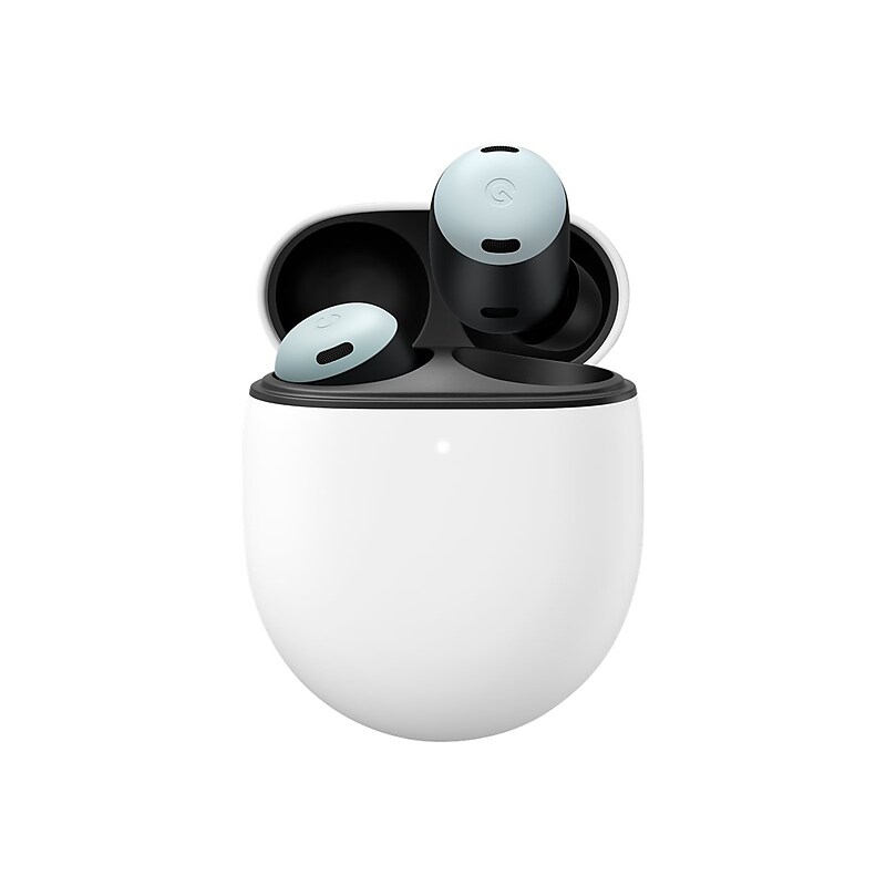 Google Wireless Active Noise Canceling Earbuds Headphones, Bluetooth, Fog (GA03203) image 1