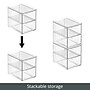 mDesign Plastic Organizer, Clear (25721RW) ~#|#~D45B18DC-23C4-4AB7-927E77A82251967A_sc7