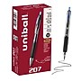 uniball 207 Retractable Gel Pens, Medium Point, 0.7mm, Blue Ink, Dozen (33951)~#|#~D45E6221-193B-42D1-803CF61A56A5E10A_sc7