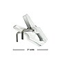 Nahanco 2" Plastic Long Slatwall Panel Clip, White, 100/Box (HG100)~#|#~D464F573-B3FB-40FD-B5D69FA1B1227F4B_sc7