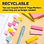 Post-it Page Markers 1/2" x 2", Assorted Colors, 500 Page Markers/Pack (670-10AB)~#|#~D4675D00-0406-4C98-BF47089A3AEC46EA_sc7