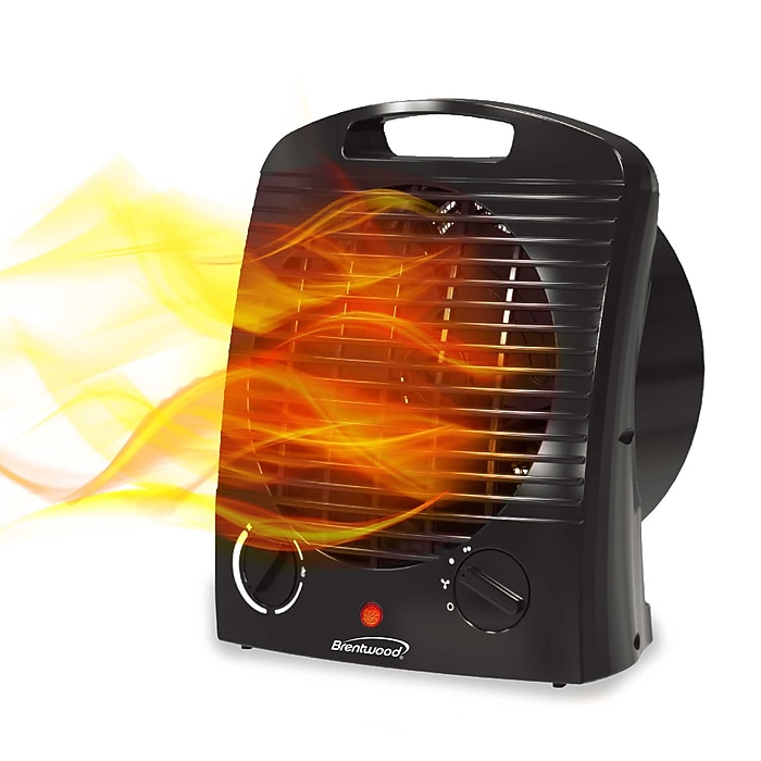 Brentwood 1500-Watt 5000 BTU Portable Ceramic Electric Desk Heater